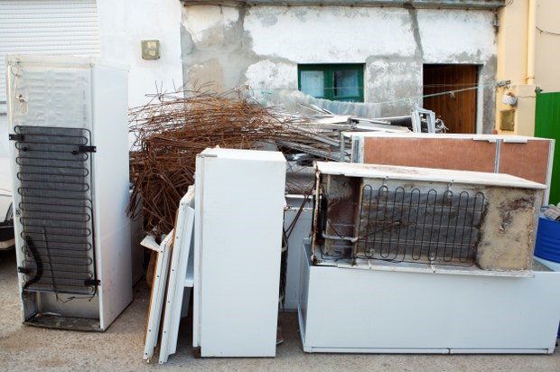 old fridge disposal