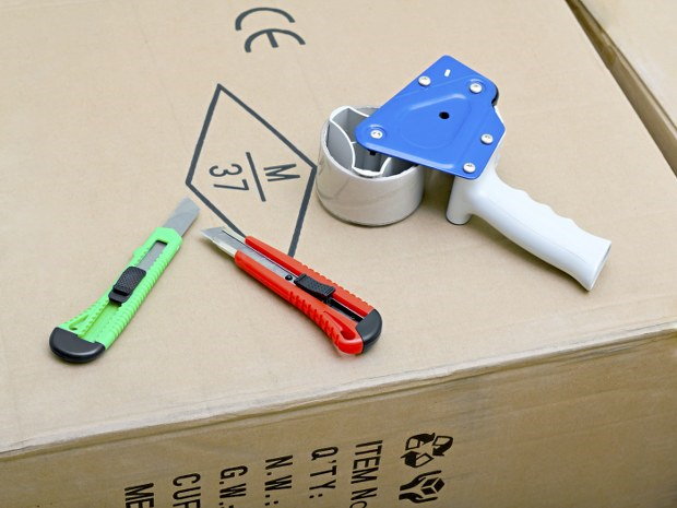 pack before house clearance