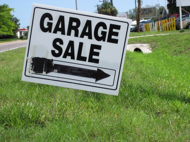 garage sale